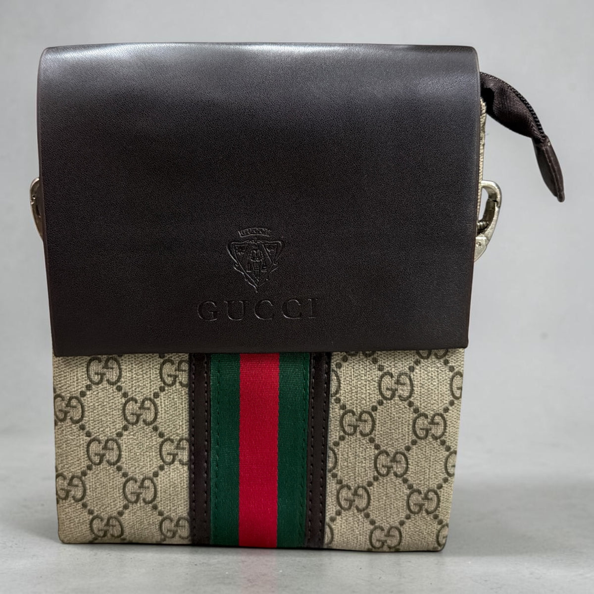Premium Monogram Crossbody Shoulder Bag