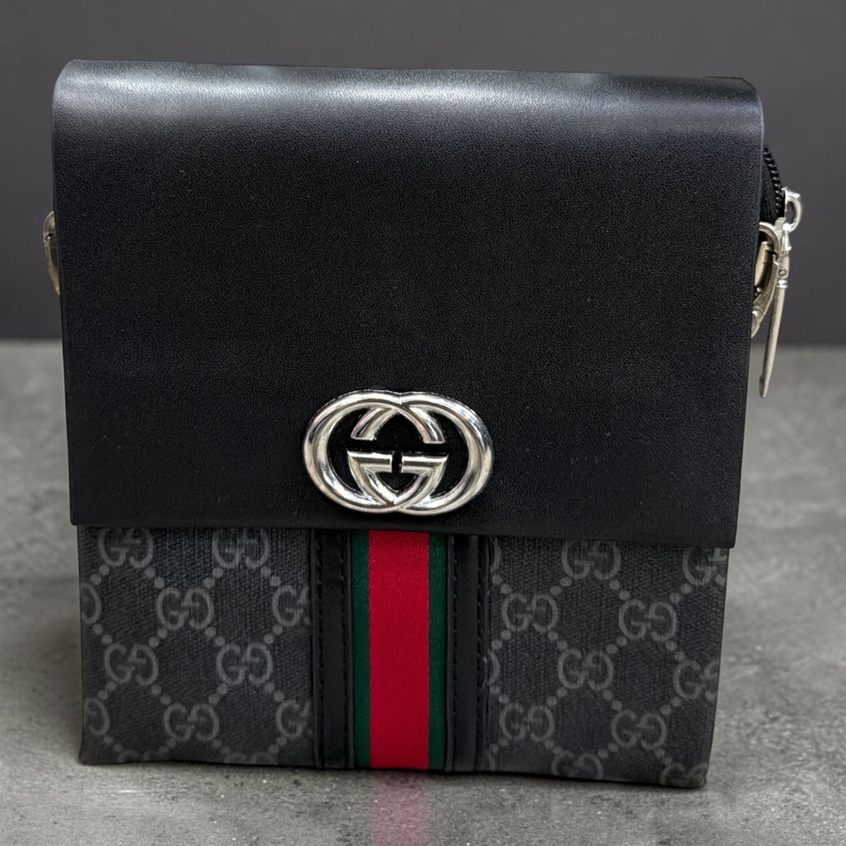Premium Monogram Crossbody Shoulder Bag