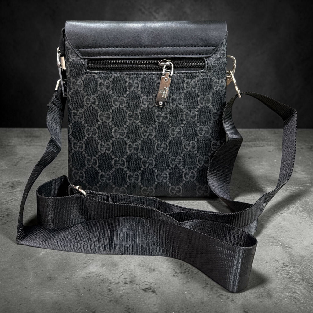 Premium Monogram Crossbody Shoulder Bag