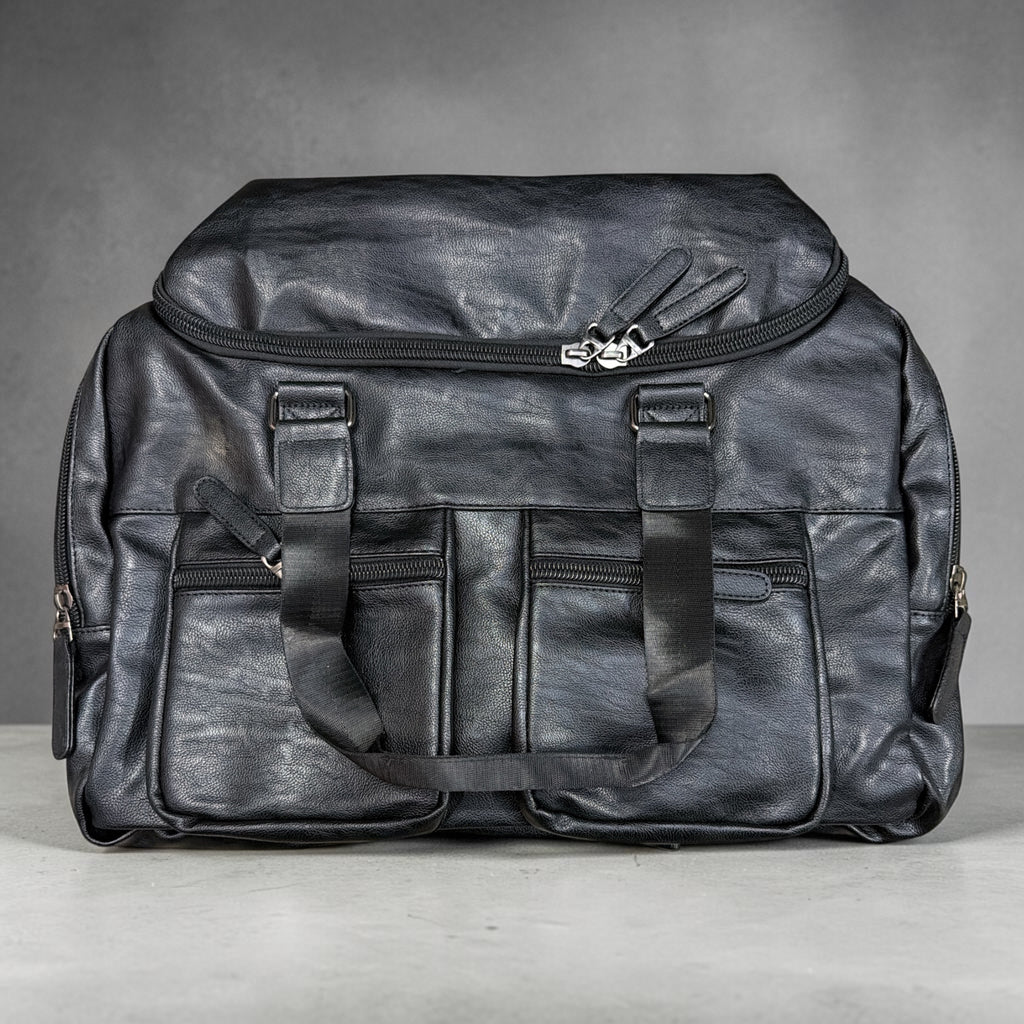 Premium Genuine Leather Duffle Travel Bag