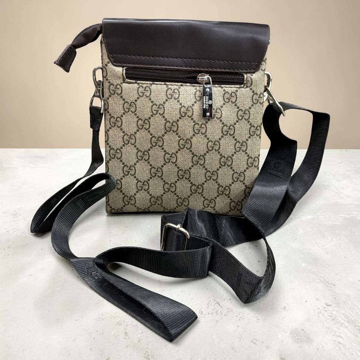 Premium Monogram Crossbody Shoulder Bag